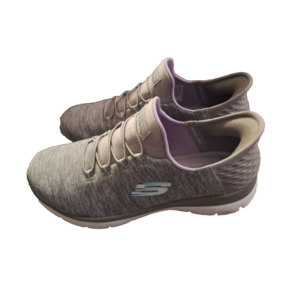 Skechers‎ Hands Free Slip-ins Summits Dazzling Haze Comfort Shoes Womens 8.5